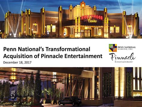 pinnacle entertainment merger|Penn National Gaming Shareholders Approve Pinnacle .